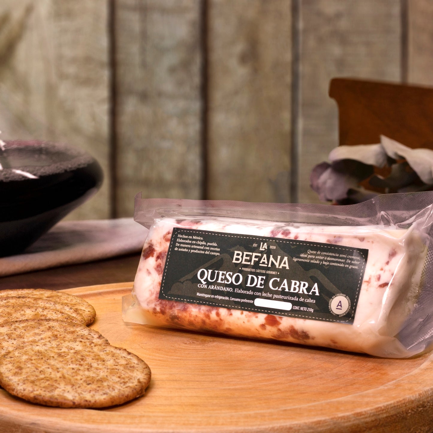 Queso de Cabra con Arándanos