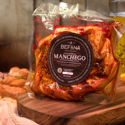 Manchego Salsa Macha